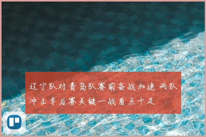 辽宁队对青岛队赛前备战加速 两队冲击季后赛关键一战看点十足
